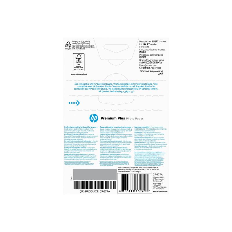 HP Paper Premium Plus Glossy (CR677A)