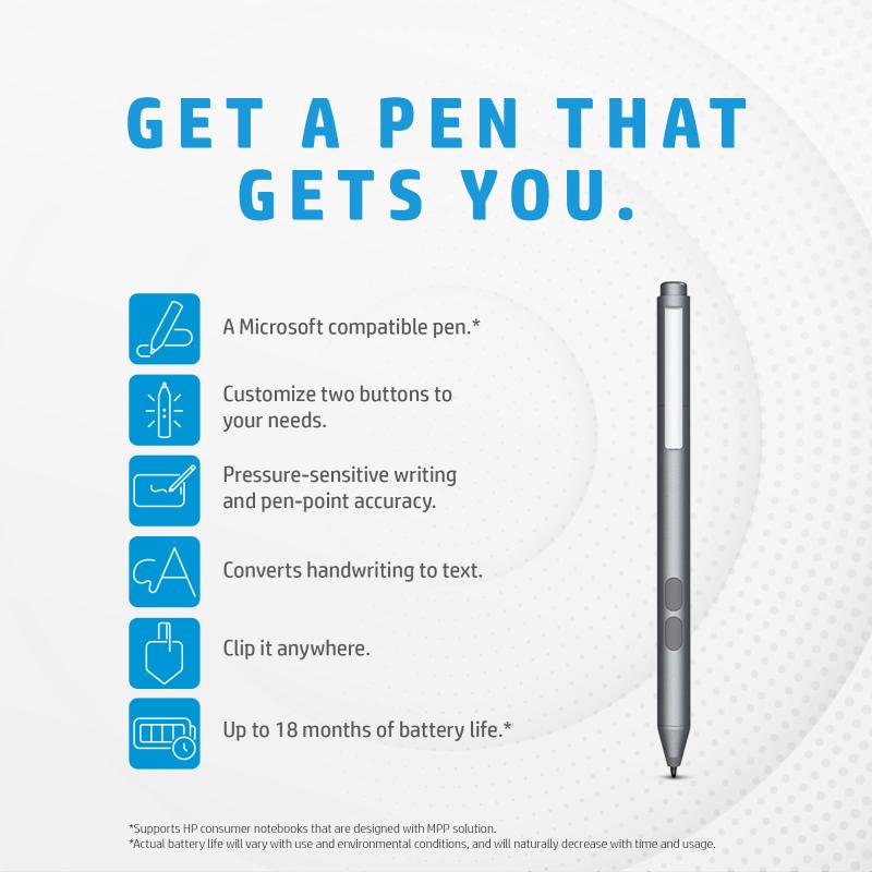 HP Pen Digitaler Stift (3V2X4AA#ABB)