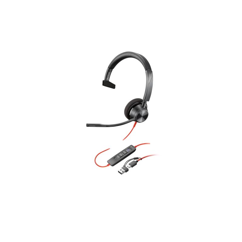 HP Poly Headset Blackwire 3310-M 3310M (760Q7AA)