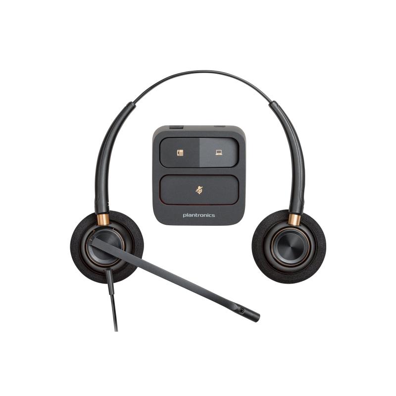 HP Poly Headset EncorePro 520 Binaural Headset (783P7AA#ABB)