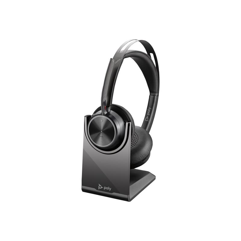 HP Poly Headset Voyager Focus 2 UC Bluetooth black Schwarz (77Y89AA)