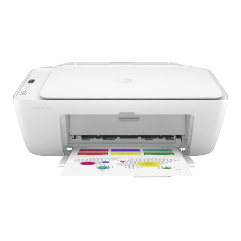 HP Printer Drucker DeskJet 2724 Thermal Inkjet (7FR50B#629)