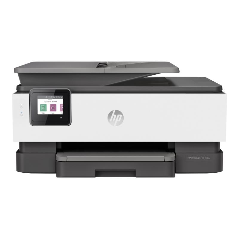 HP Printer Drucker OfficeJet Pro 8022 AiO (1KR65B#BHC)