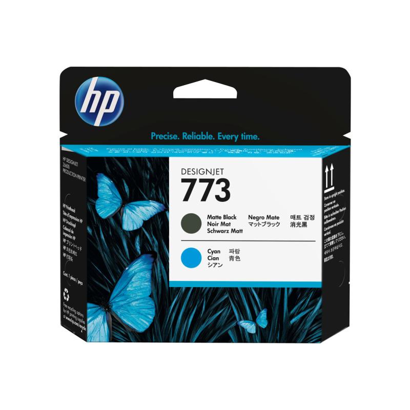 HP Printhead No 773 HP773 HP 773 Black Schwarz & Cyan (C1Q20A)