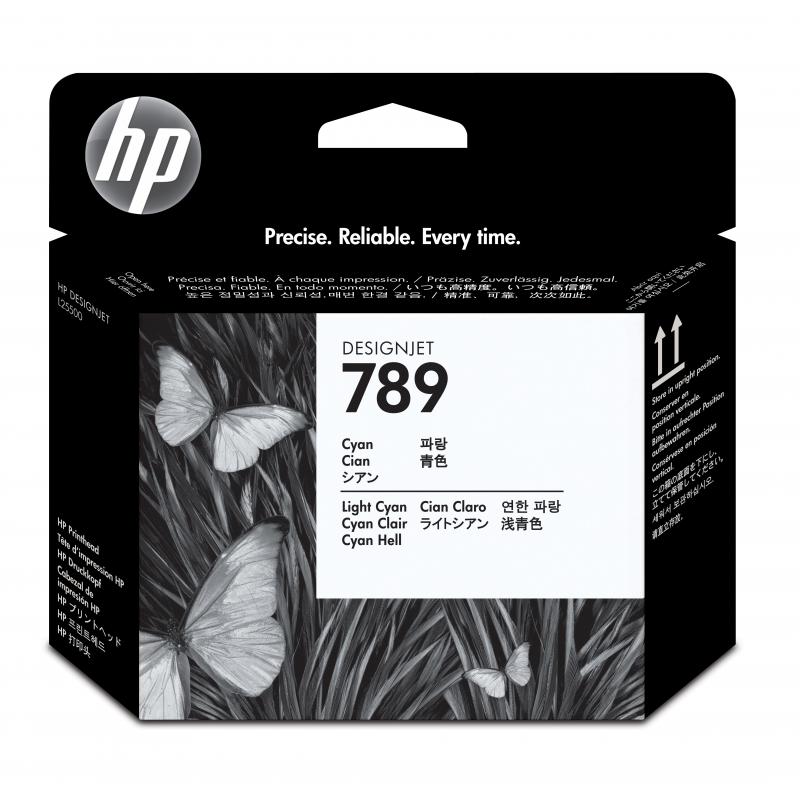 HP Printhead No 789 HP789 HP 789 Cyan & Light Cyan (CH613A)