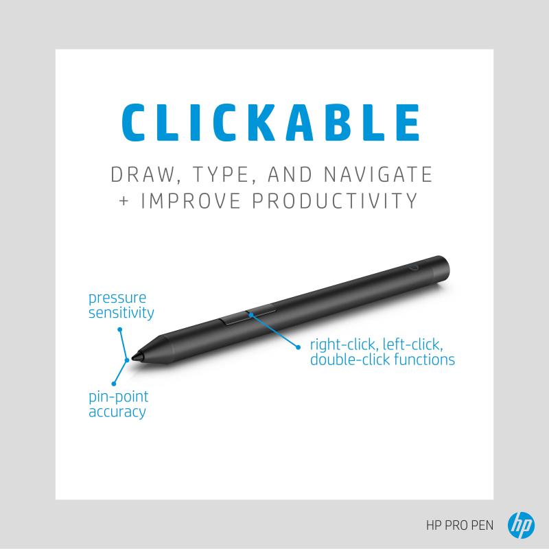 HP Pro Pen Digitaler Stift 2 Tasten (8JU62AA#AC3)
