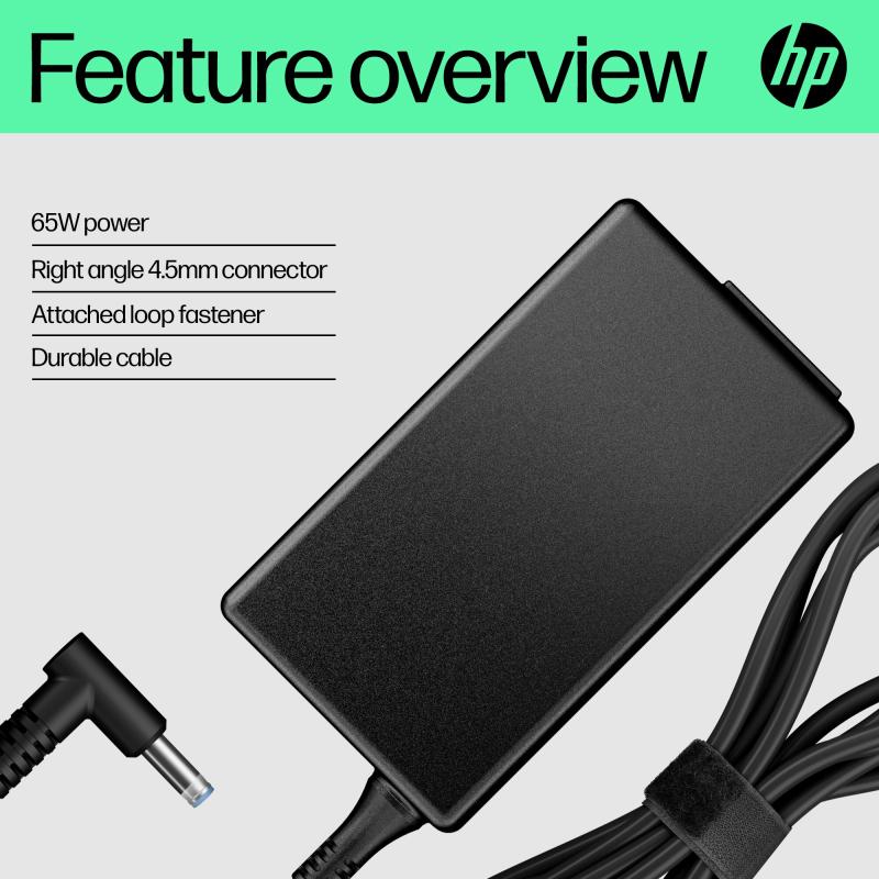 HP Smart AC Adapter 65W (H6Y89AA#ABB)