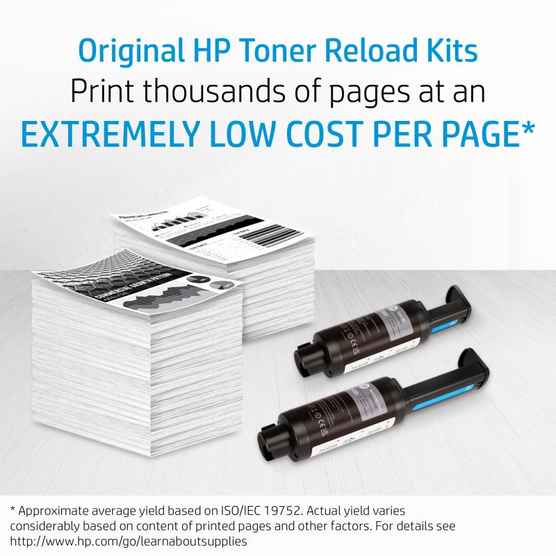 HP Toner 103AD Reload Kit Black Schwarz 2er-Pack 2erPack (W1103AD)