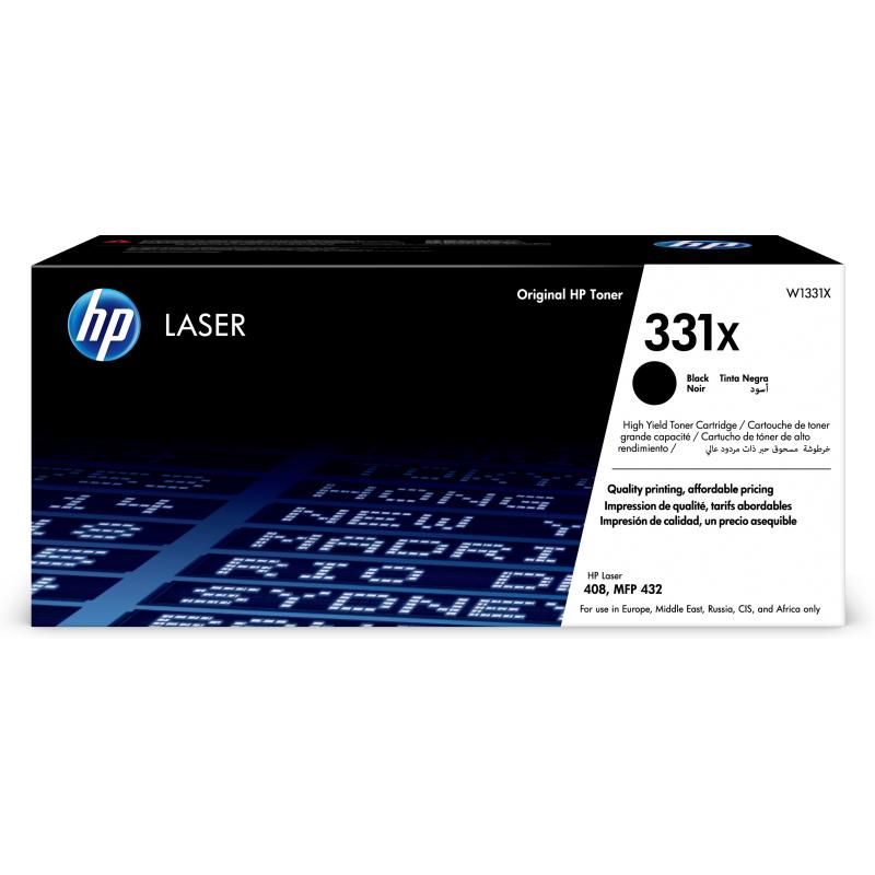 HP Toner 331X High Yield Black Schwarz (W1331X)