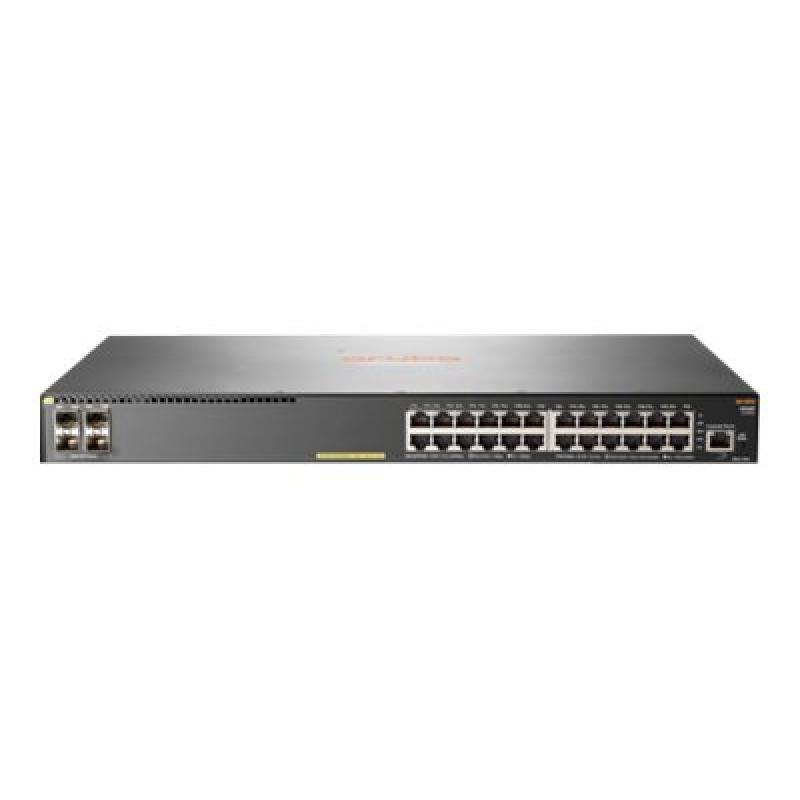 HPE Switch ARUBA 2930F 24G PoE+ 4SFP (JL261A) Layer 3 Basic