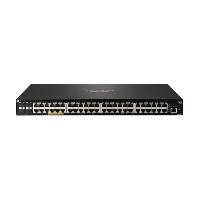 HPE Switch ARUBA 2930F 48G PoE+ 4SFP 740W (JL557A) Layer 3 Basic