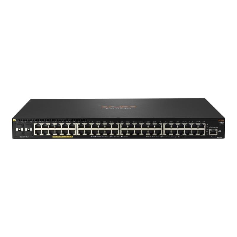 HPE Switch ARUBA 2930F 48G PoE+ 4SFP+ 740W (JL558A) Layer 3 Basic