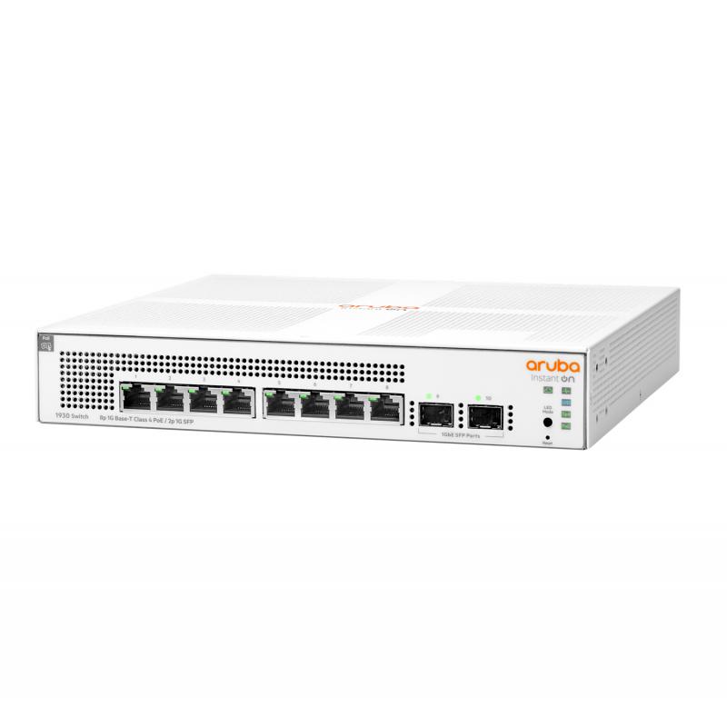 HPE Switch Aruba Instant On 1930 8G PoE 2SFP 124W (JL681A)