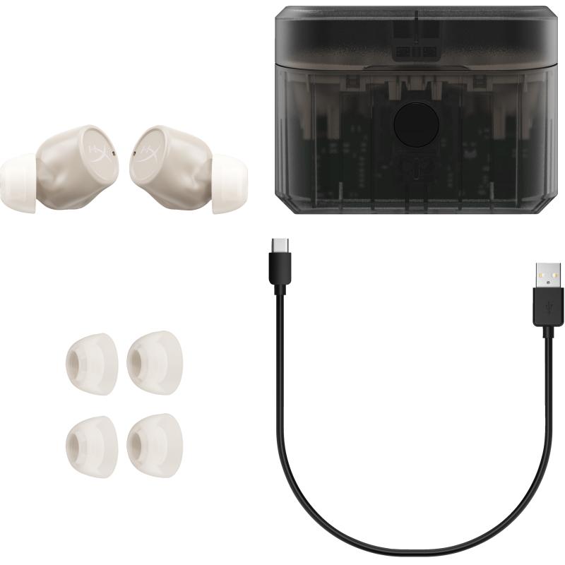 HyperX Headset Cirro Buds Pro True Wireless TAN Earbuds (727A7AA)