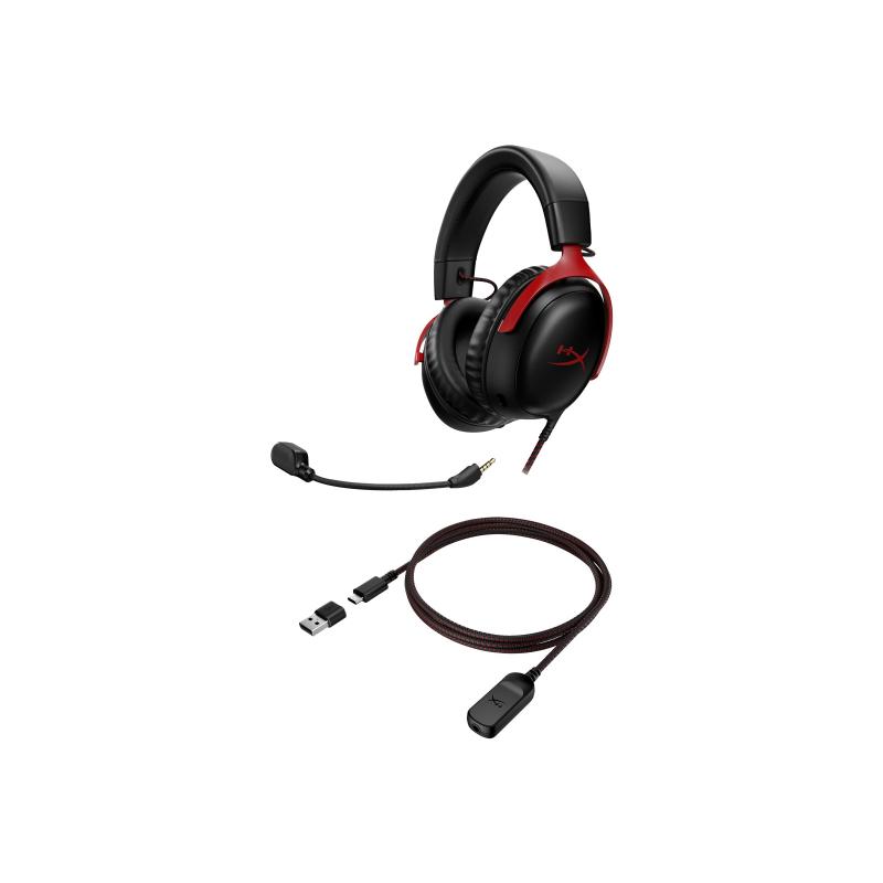 HyperX Headset Cloud III BLK RED (727A9AA)