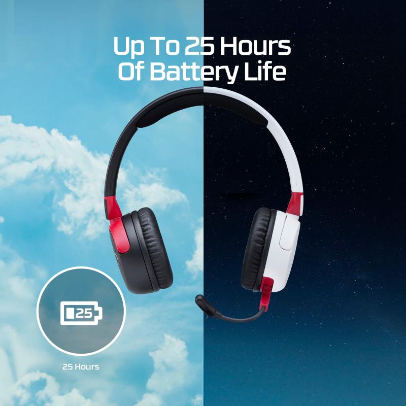 HyperX Headset Cloud Mini Wireless White Red (7G8F2AA)