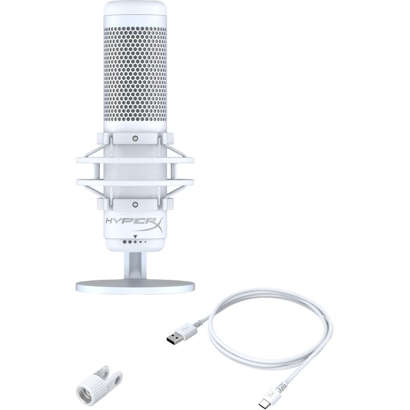 HyperX Microphone QuadCast S White (519P0AA)