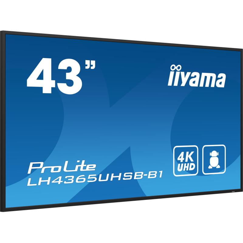 iiyama Digital Signage LH4365UHSB-B1 LH4365UHSBB1 (LH4365UHSB-B1)