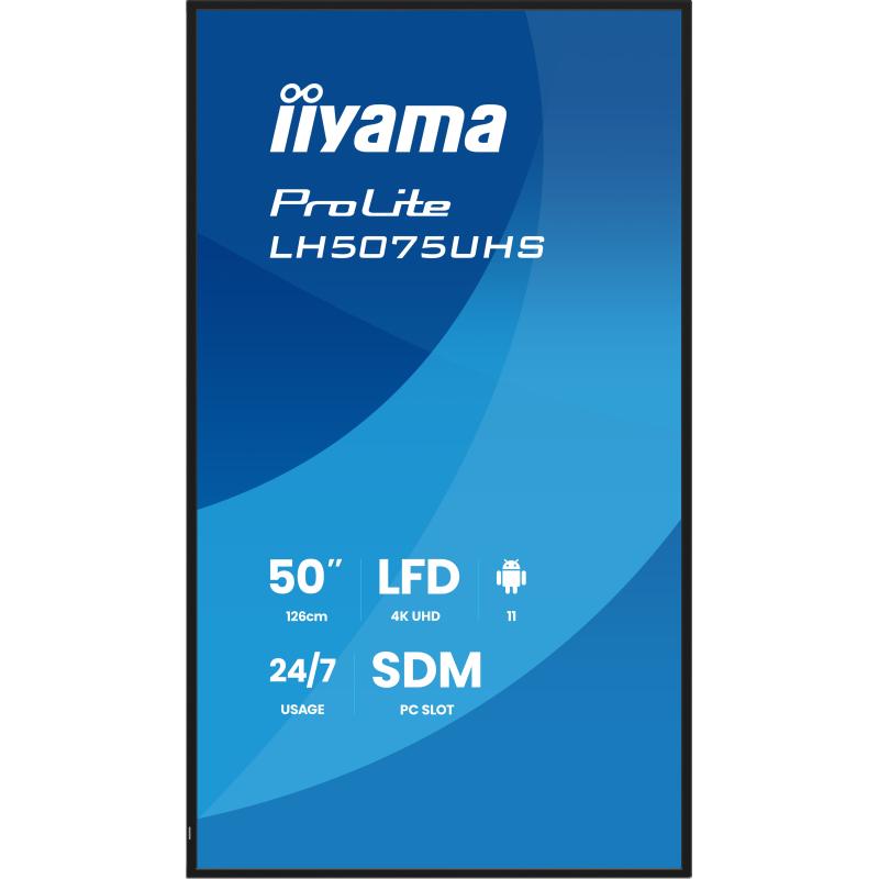iiyama Digital Signage LH5075UHS-B2AG LH5075UHSB2AG (LH5075UHS-B2AG)