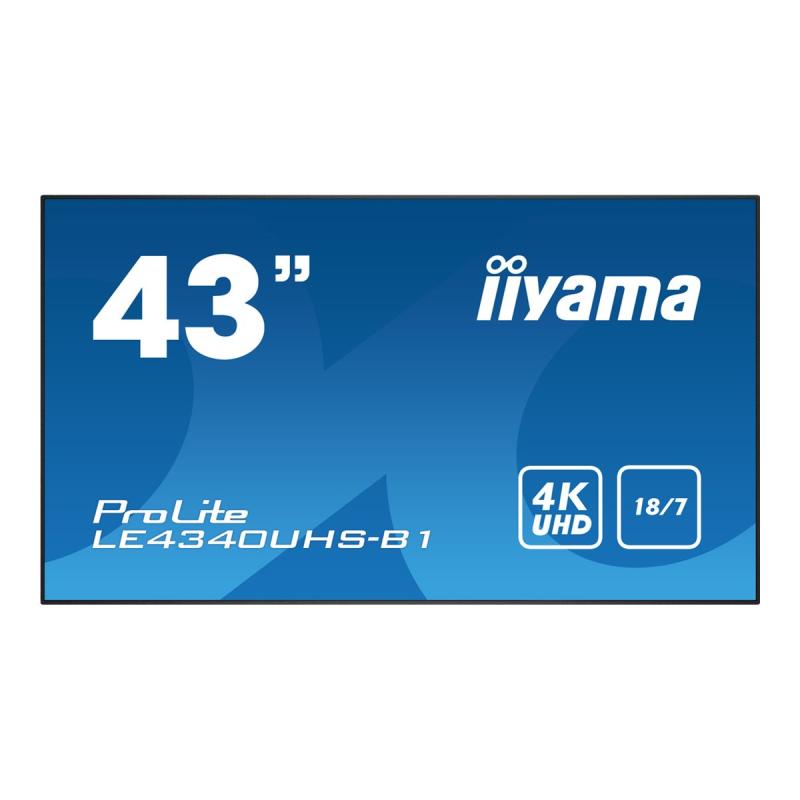 Iiyama Digital Signage ProLite LE4340UHS-B1 LE4340UHSB1 (LE4340UHS-B1)