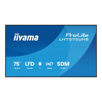 iiyama Digital Signage ProLite LH7575UHS-B2AG LH7575UHSB2AG (LH7575UHS-B2AG)
