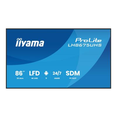 iiyama Digital Signage ProLite LH8675UHS-B2AG LH8675UHSB2AG (LH8675UHS-B2AG)
