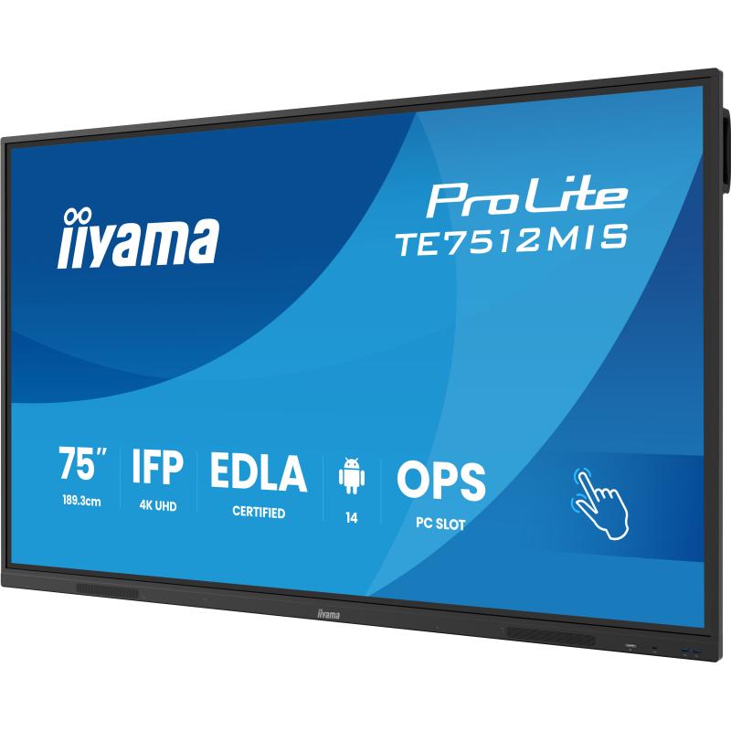 iiyama Digital Signage ProLite TE7512MIS-B4AG TE7512MISB4AG (TE7512MIS-B4AG)