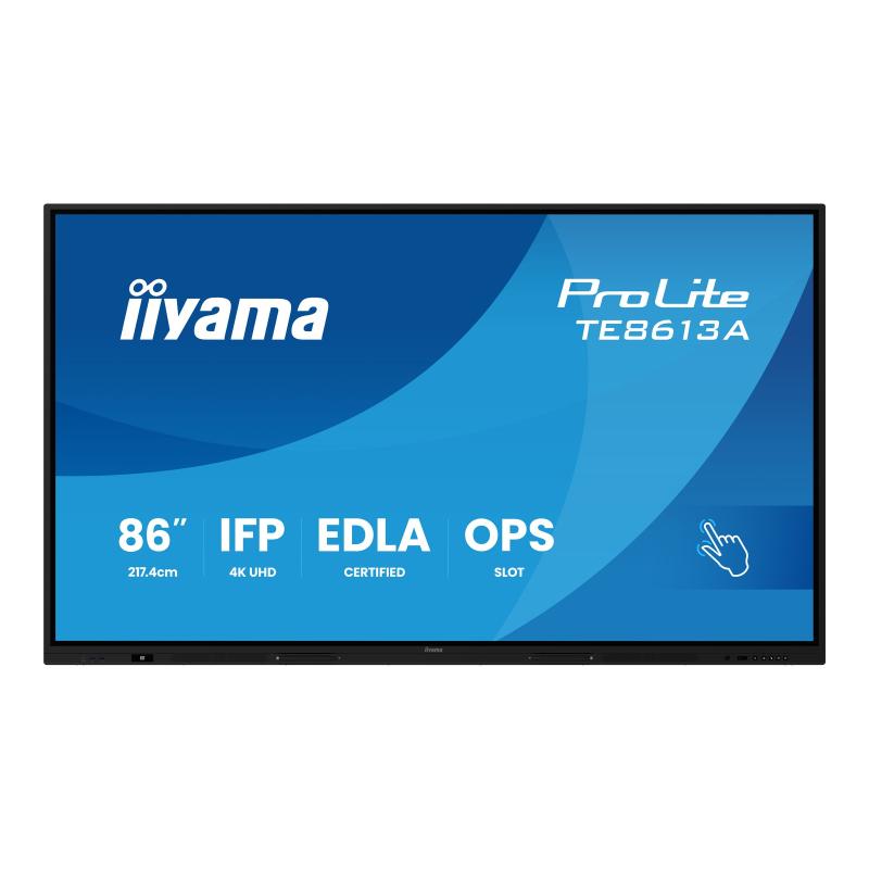 iiyama Digital Signage Touch TE8613A-B2AG TE8613AB2AG (TE8613A-B2AG)