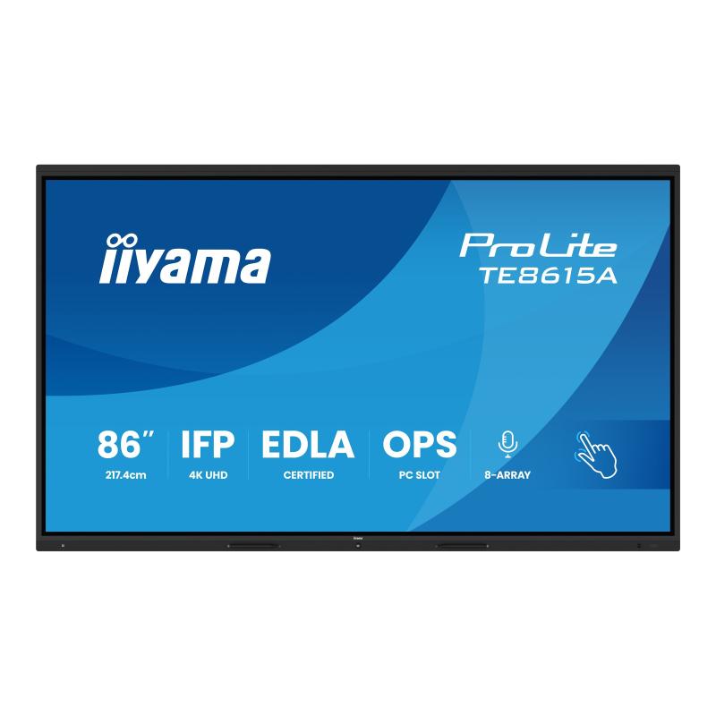 iiyama Digital Signage Touch TE8615A-B2AG TE8615AB2AG (TE8615A-B2AG)