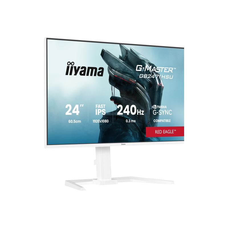 iiyama Monitor G-Master GMaster GB2471HSU-W1 GB2471HSUW1 (GB2471HSU-W1)