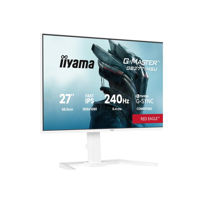 iiyama Monitor G-Master GMaster GB2771HSU-W1 GB2771HSUW1 (GB2771HSU-W1)