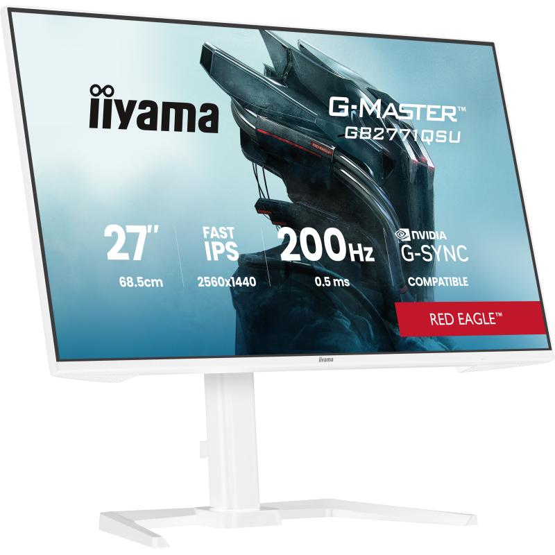 iiyama Monitor G-Master GMaster GB2771QSU-W1 GB2771QSUW1 (GB2771QSU-W1)
