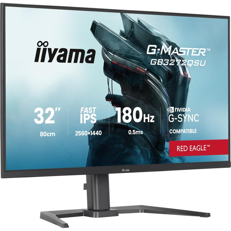 iiyama Monitor G-Master GMaster GB3272QSU-B1 GB3272QSUB1 (GB3272QSU-B1)