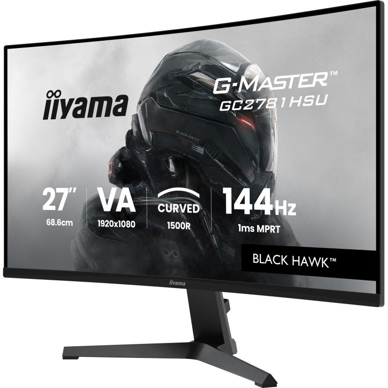 iiyama Monitor G-Master GMaster GC2781HSU-B1 GC2781HSUB1 (GC2781HSU-B1)