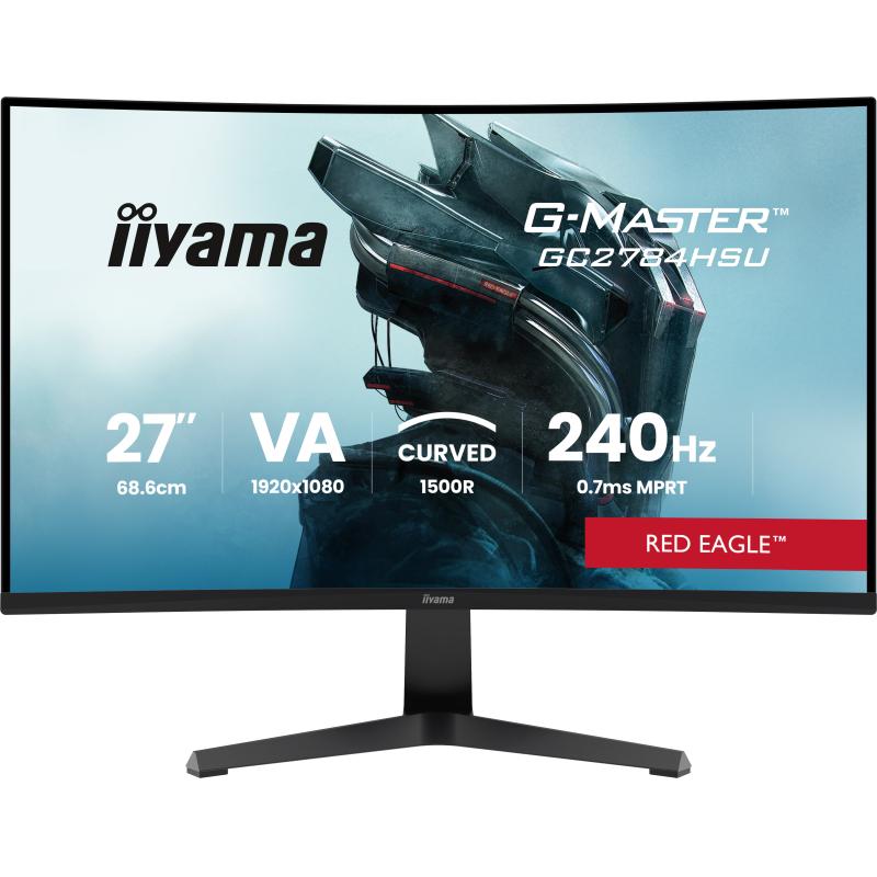 iiyama Monitor G-Master GMaster GC2784HSU-B1 GC2784HSUB1 (GC2784HSU-B1)