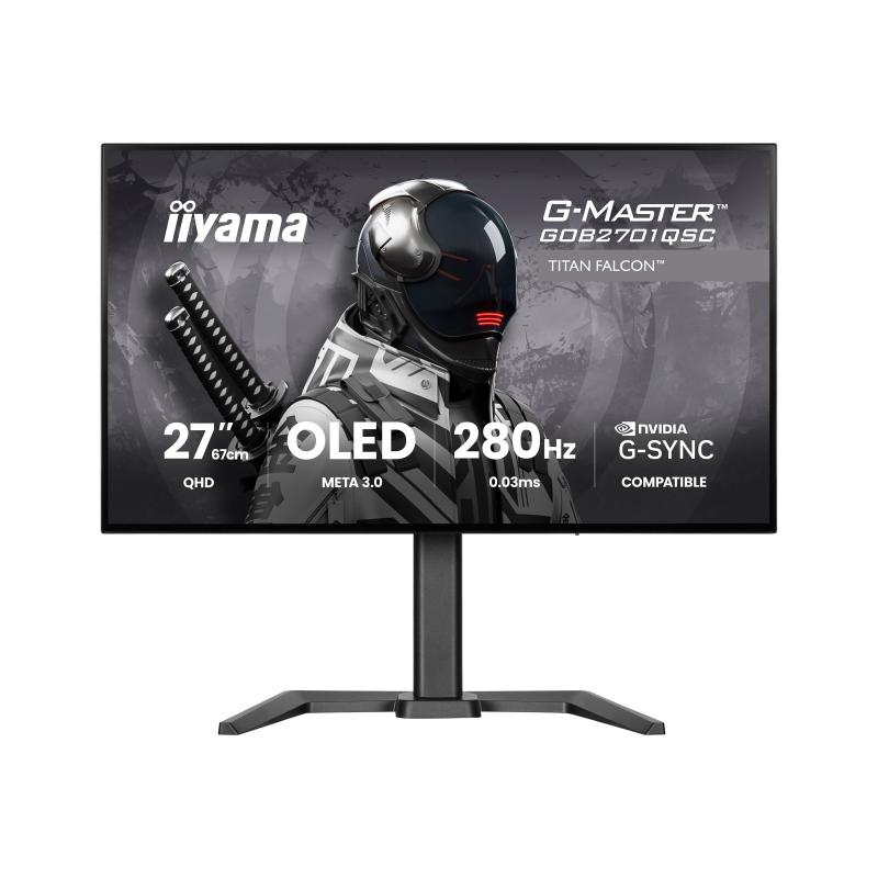 iiyama Monitor G-Master GMaster GOB2701QSC-B1 GOB2701QSCB1 (GOB2701QSC-B1)