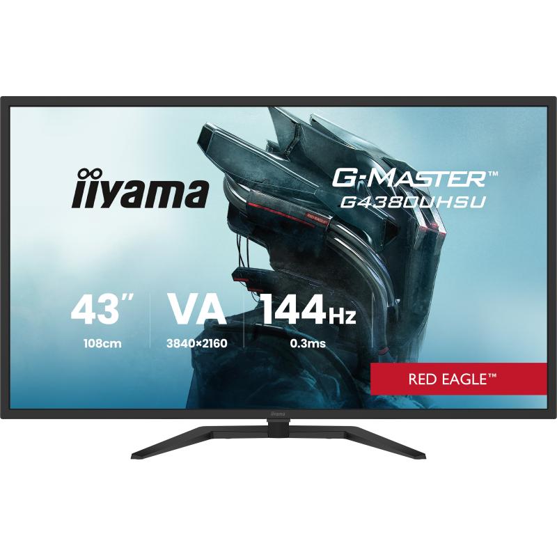 iiyama Monitor G-Master GMaster G4380UHSU-B2 G4380UHSUB2 (G4380UHSU-B2)