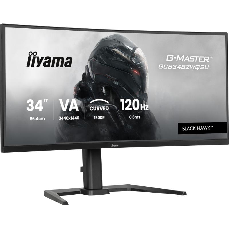 iiyama Monitor G-Master GMaster GCB3482WQSU-B1 GCB3482WQSUB1 (GCB3482WQSU-B1)