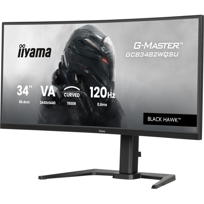 iiyama Monitor G-Master GMaster GCB3482WQSU-B1 GCB3482WQSUB1 (GCB3482WQSU-B1)