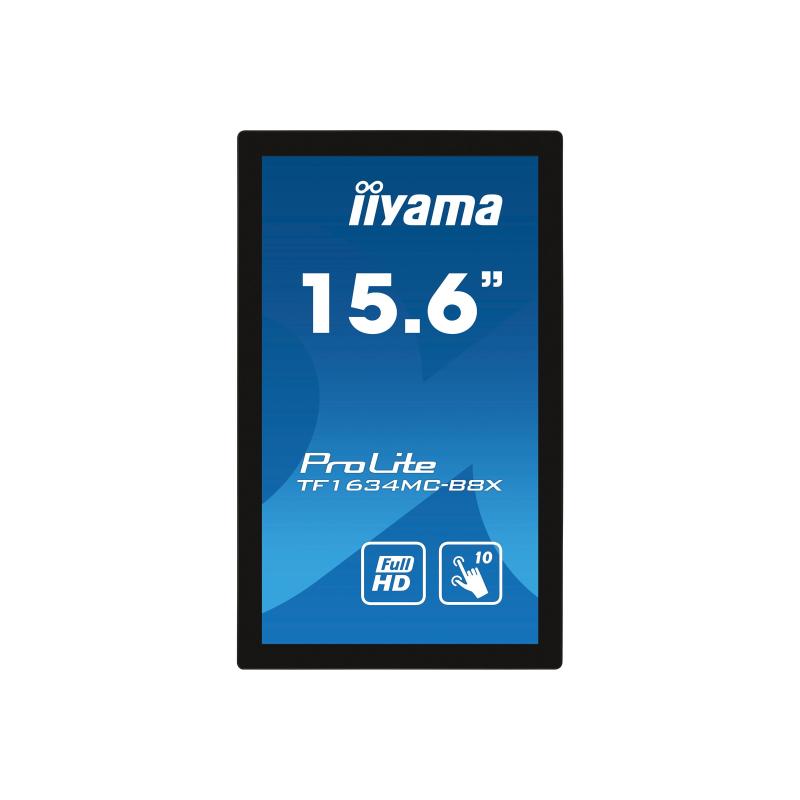iiyama Monitor ProLite Touch TF1634MC-B8X TF1634MCB8X LED Monitor (TF1634MC-B8X)