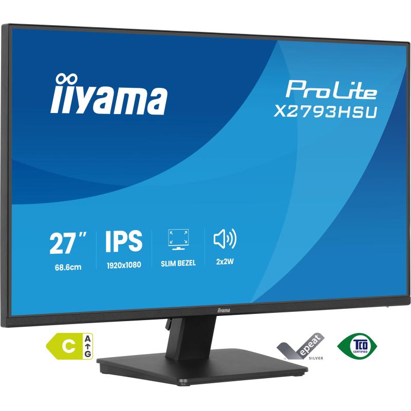 iiyama Monitor ProLite X2793HSU-B1 X2793HSUB1 (X2793HSU-B1)
