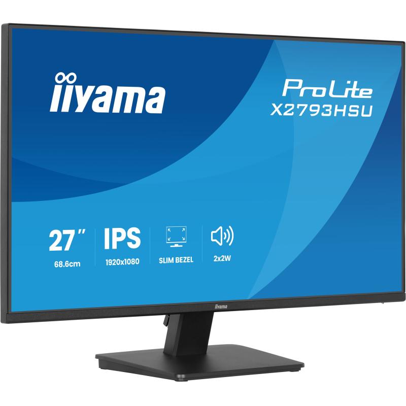 iiyama Monitor ProLite X2793HSU-B1 X2793HSUB1 (X2793HSU-B1)