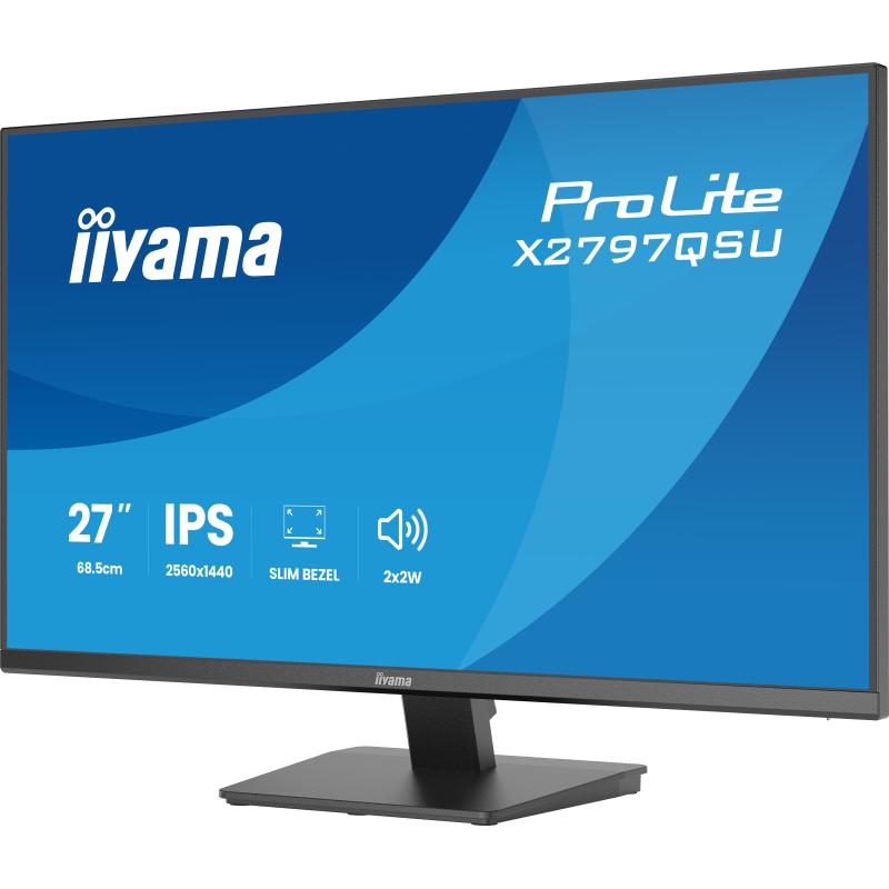iiyama Monitor ProLite X2797QSU-B1 X2797QSUB1 (X2797QSU-B1)