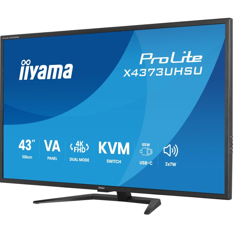 iiyama Monitor ProLite X4373UHSU-B2 X4373UHSUB2 (X4373UHSU-B2)