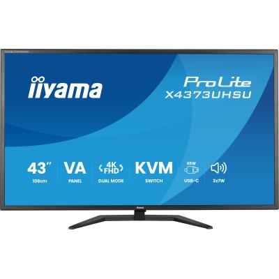iiyama Monitor ProLite X4373UHSU-B2 X4373UHSUB2 (X4373UHSU-B2)