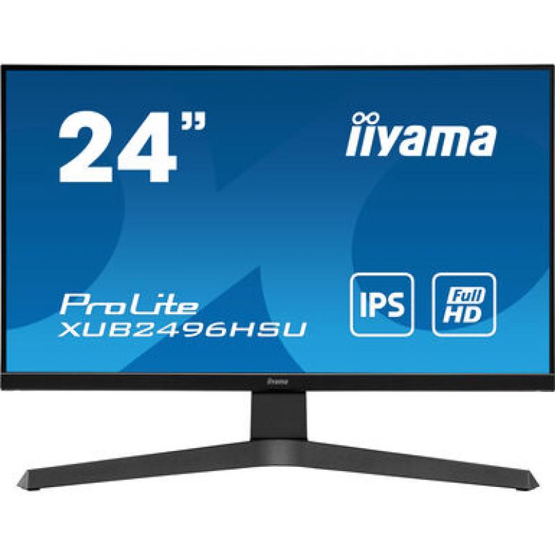 Iiyama Monitor WIDE LCD 24" (XUB2496HSU-B1) (XUB2496HSUB1)