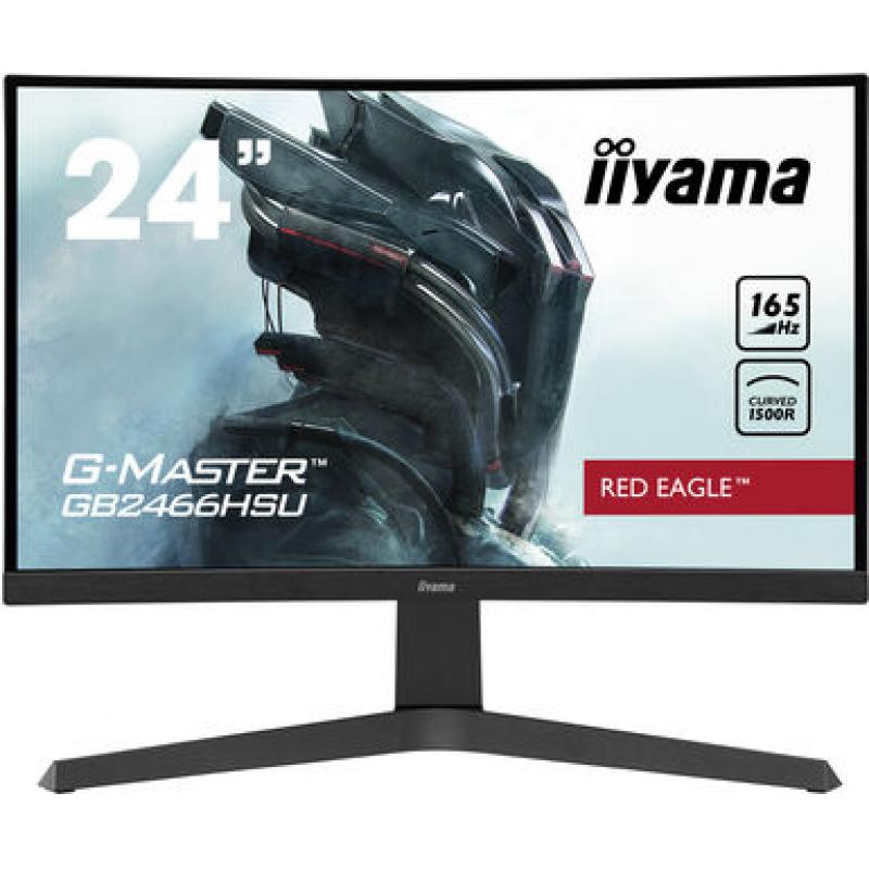 Iiyama Monitor WIDE LCD G-Master GMaster Red Eagle 24" (GB2466HSU-B1) (GB2466HSUB1)