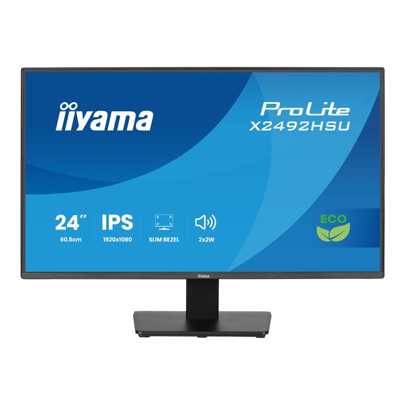 iiyama Monitor X2492HSU-B1 X2492HSUB1 (X2492HSU-B1)