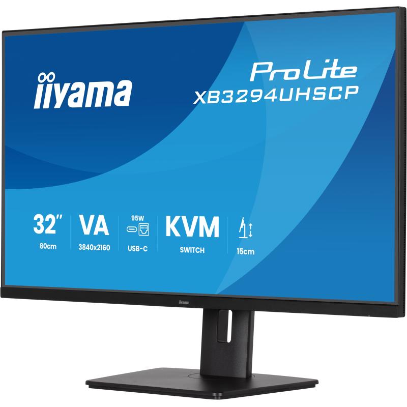 iiyama Monitor XB3294UHSCP-B1 XB3294UHSCPB1 (XB3294UHSCP-B1)