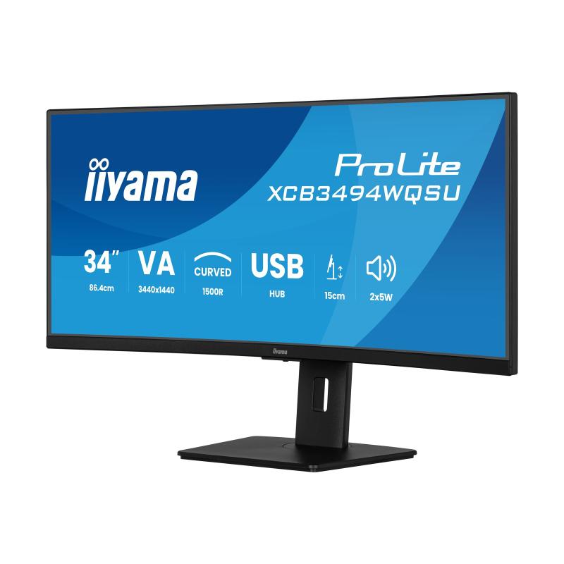 iiyama Monitor XCB3494WQSU-B1 XCB3494WQSUB1 (XCB3494WQSU-B1)